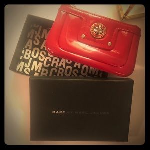 MARC BY MARC JACOBS Red Wallet Pouch